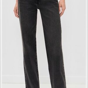 AGOLDE Black Harper Women's Jeans